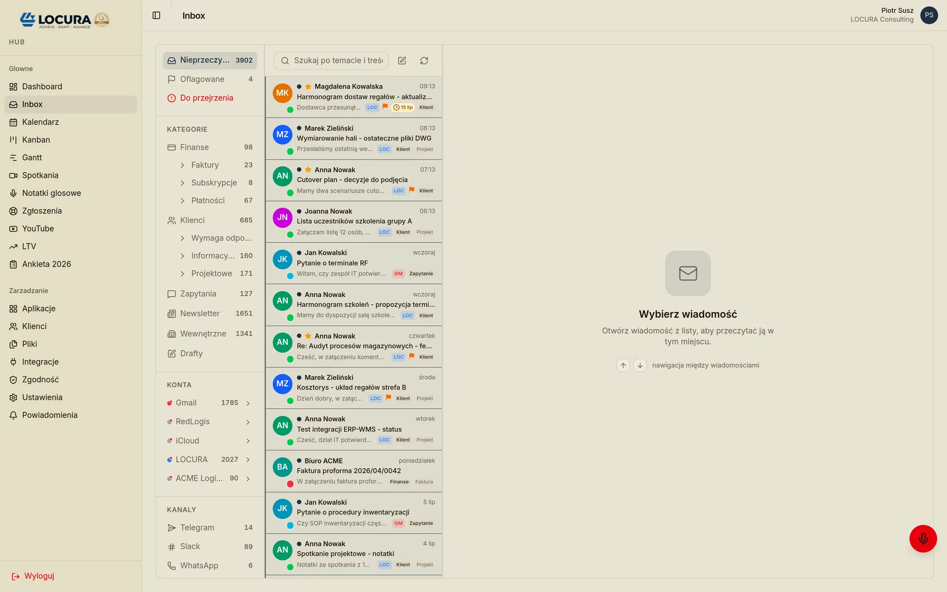 Unified Inbox